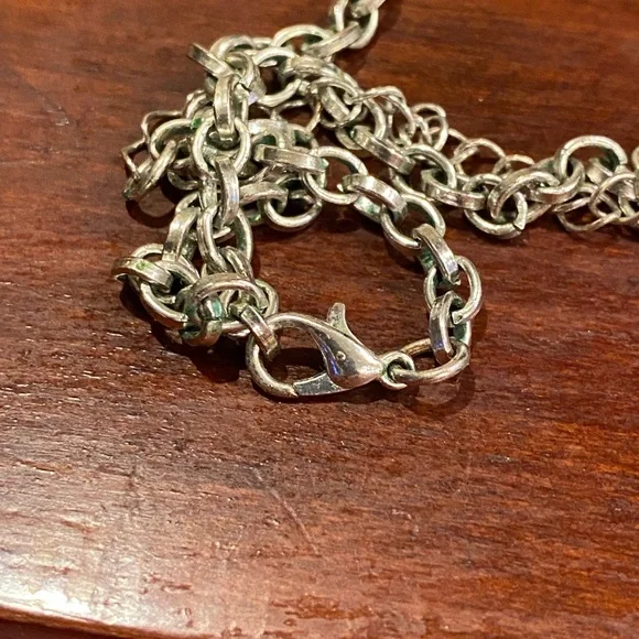 Elegant Silver Tone Bohemian Style Statement Necklace - Picture 10 of 15